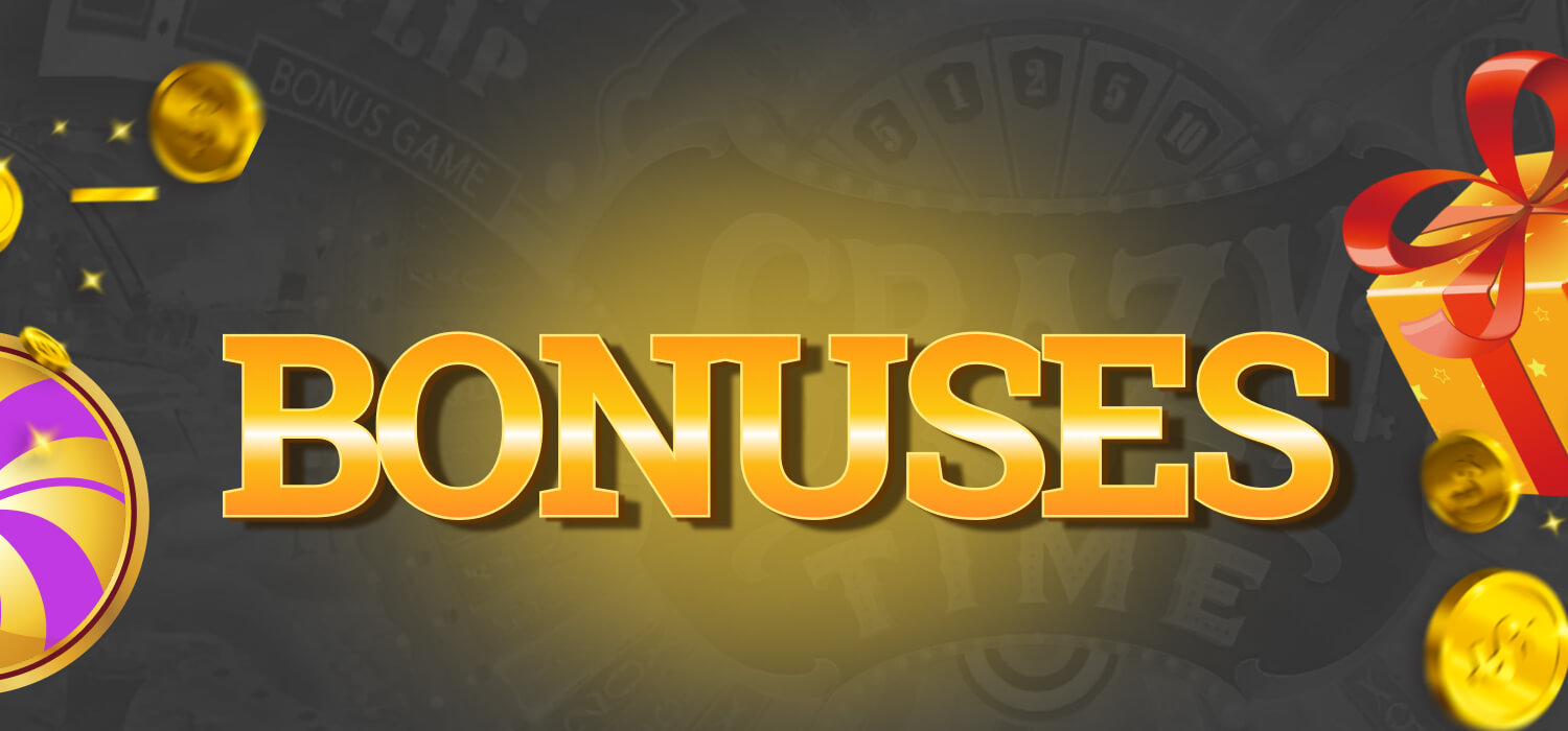 bonuses for Crazy Time at Betvisa