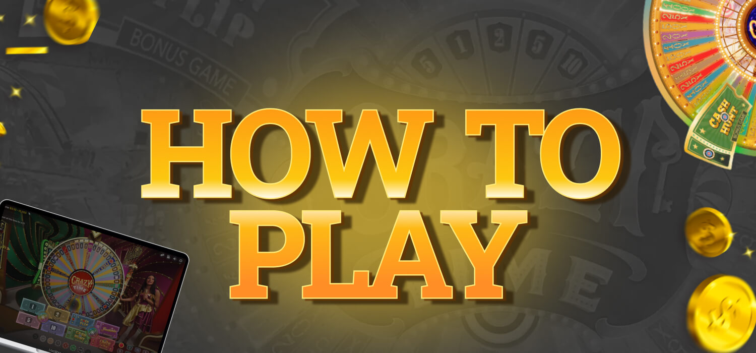 how to play Crazy Time at Betvisa